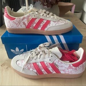 Adidas Samba Og X Liberty London Shoes Size 6.5